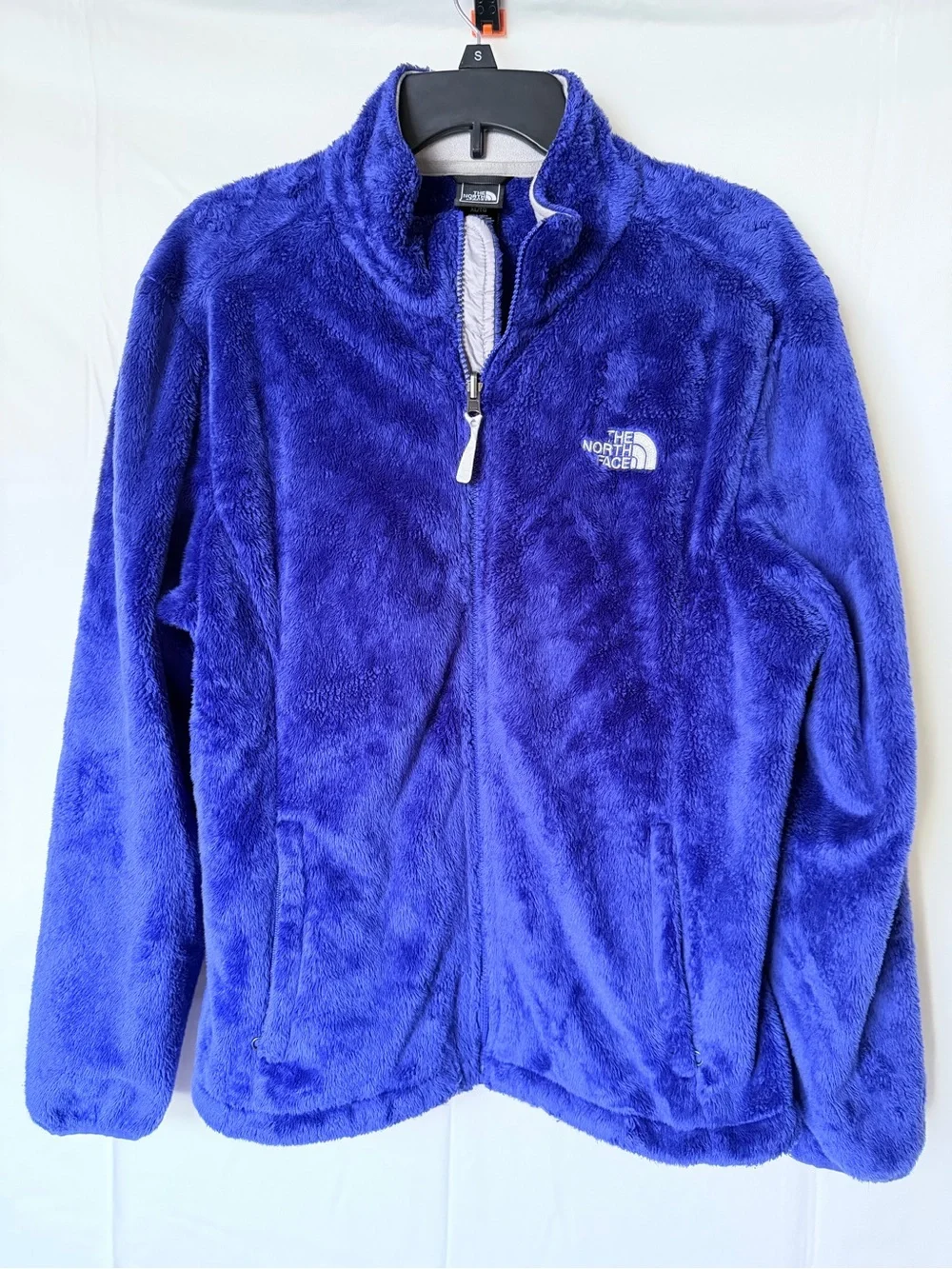 The North Face Men’s Plush Full-Zip Jacket in Royal Blue